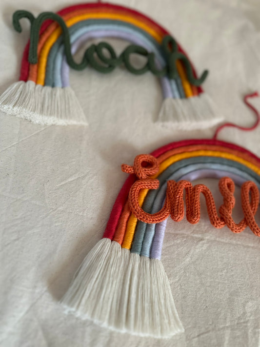 Regenbogen mit Wunschname